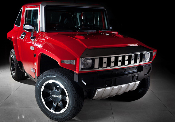 microcar HUMMER elettrica