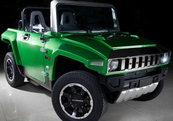 microcar HUMMER elettrica